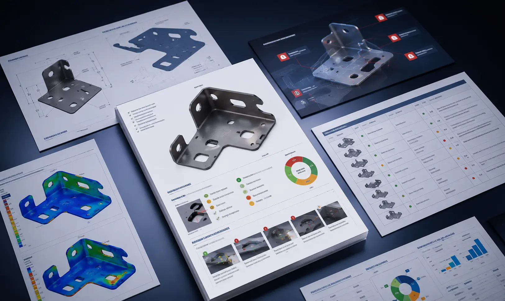 DFM CAD Analysis Sheet Metal and CNC